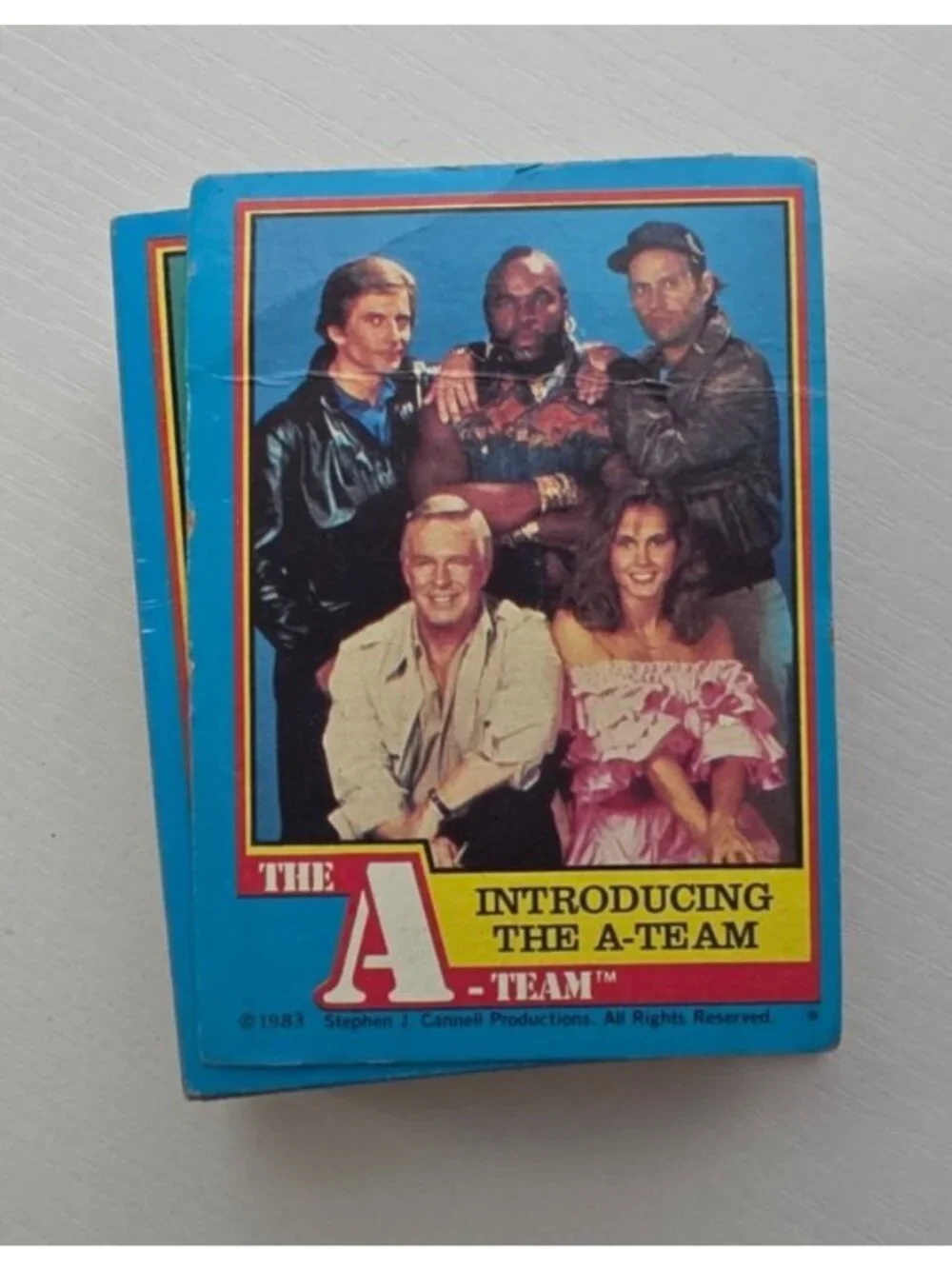 Vintage 1983 Topps The A-Team Trading Cards - Picture 3 of 6